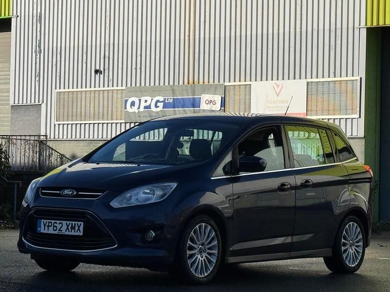 Used Ford Grand C-Max Titanium 115 HP (84 kW) 2013 Blue MPV