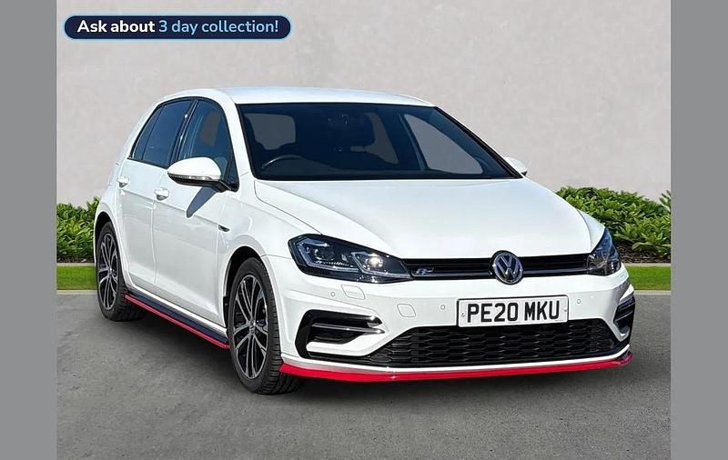 Used VW Golf VIII R-line Edition 147 HP (108 kW) 2020 White Hatchback