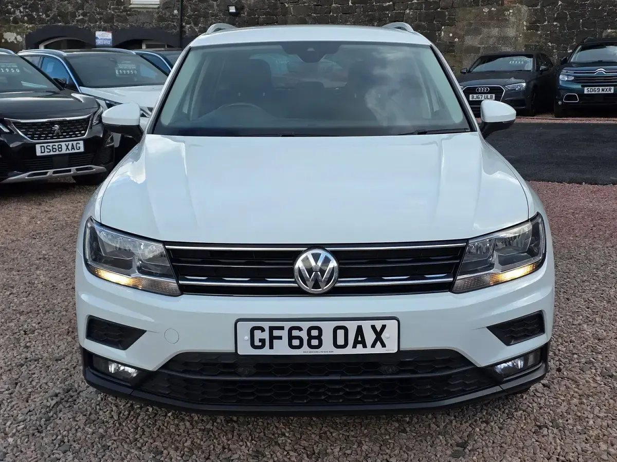 Used VW Tiguan SE 150 HP (110 kW) 2018 White SUV