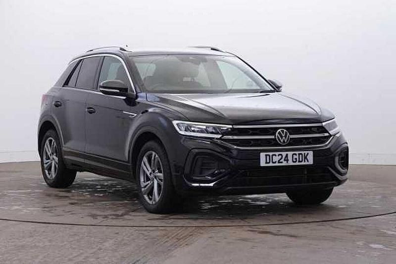 Used VW T-Roc R-line 150 HP (110 kW) 2024 Black SUV
