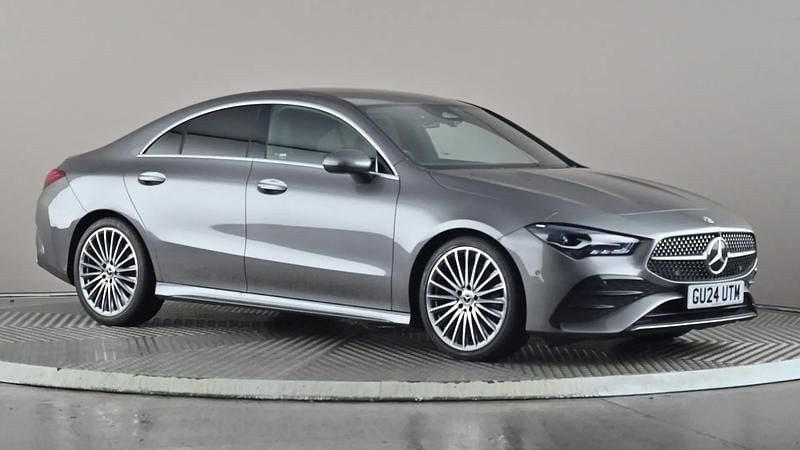 Grey Used 2024 Mercedes CLA220 AMG Line Premium Sedan | £33,398 - Image 1/4