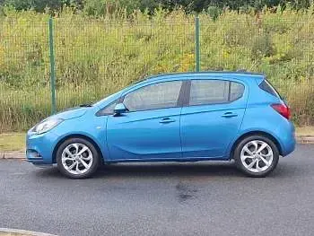 Used Vauxhall Corsa 75 HP (55 kW) 2019 Blue Hatchback