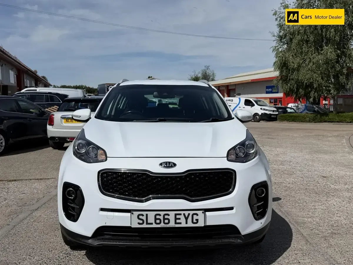 Used Kia Sportage 130 HP (95 kW) 2016 White SUV