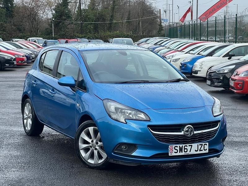 Used Vauxhall Corsa 2017 Blue Hatchback