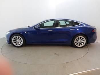 Used Tesla Model S Long Range AWD 397 kW (541 HP) 2020 Blue Hatchback