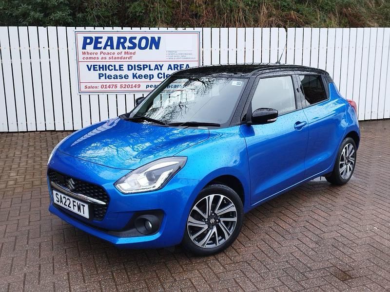 Used Suzuki Swift SZ5 2022 Blue Hatchback