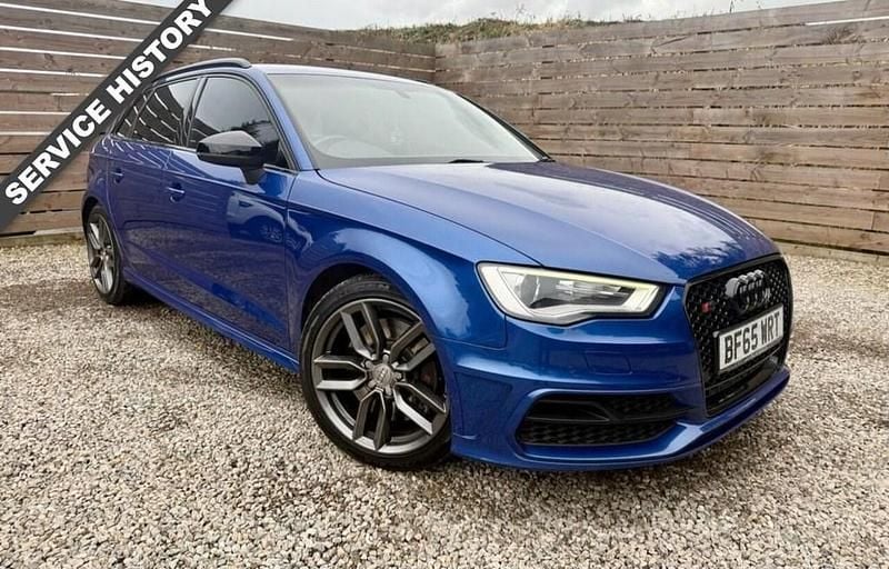 Blue Used 2015 Audi S3 Design Hatchback | £13,495 (Fair price) - Image 1/4