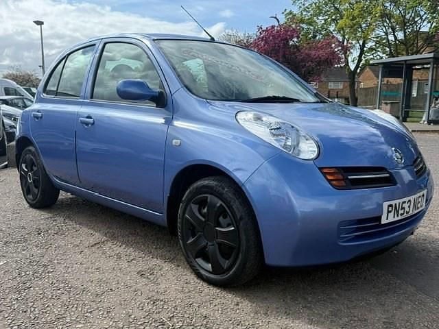 Used Nissan Micra SE 79 HP (58 kW) 2003 Blue Hatchback