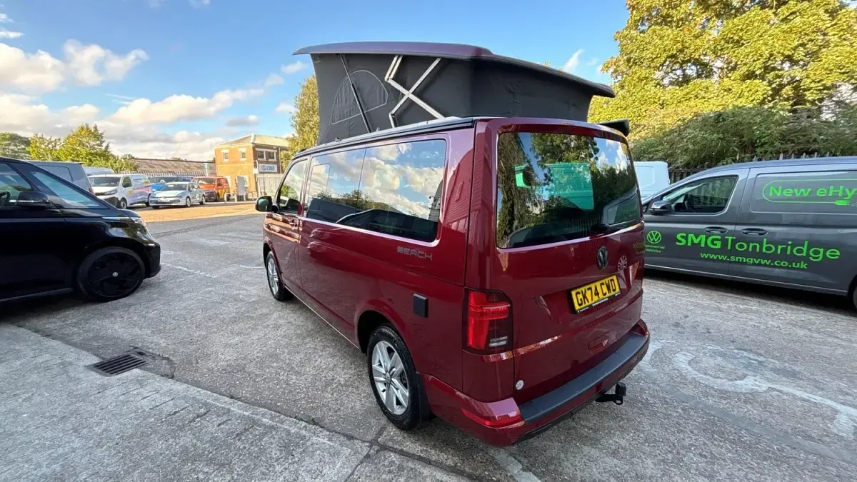 Used VW California Beach 2024 Red Van