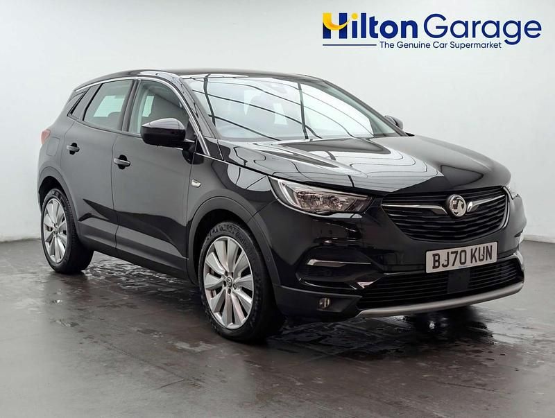 Used Vauxhall Grandland X Elite 130 HP (95 kW) 2020 Black SUV