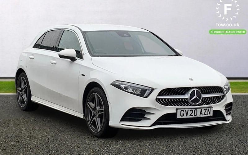 White Used 2020 Mercedes A250 AMG line Hatchback | £15,999 (Good price) - Image 1/3