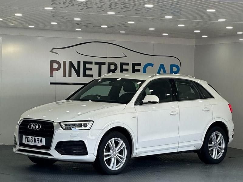 Used Audi Q3 S-Line 150 HP (110 kW) 2016 White SUV