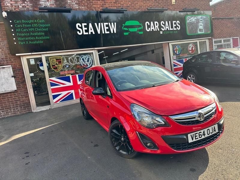 Red Used 2015 Vauxhall Corsa Edition Hatchback | £3,995 (Good price) - Image 1/4