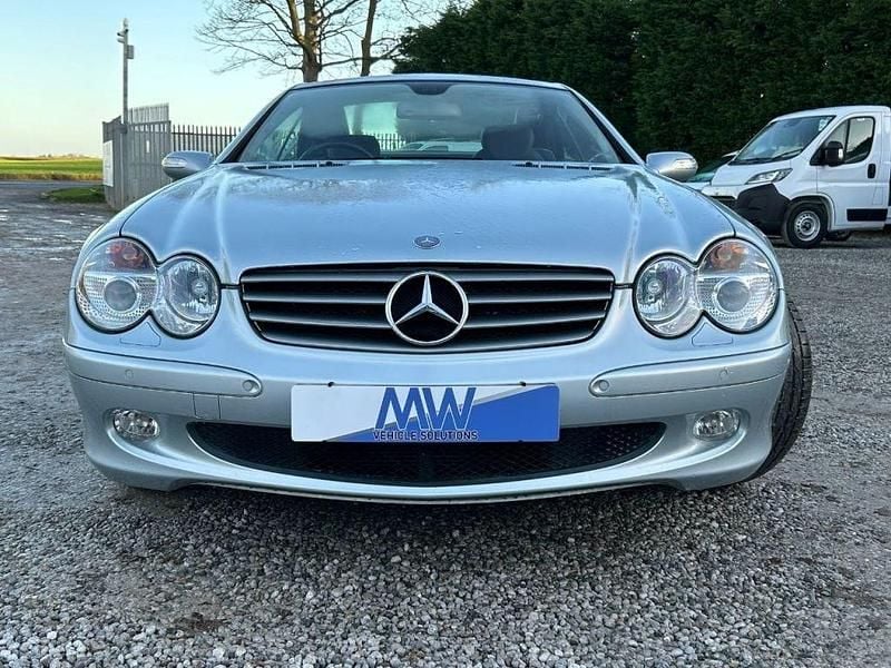 Used Mercedes SL350 245 HP (180 kW) 2006 Silver Cabriolet
