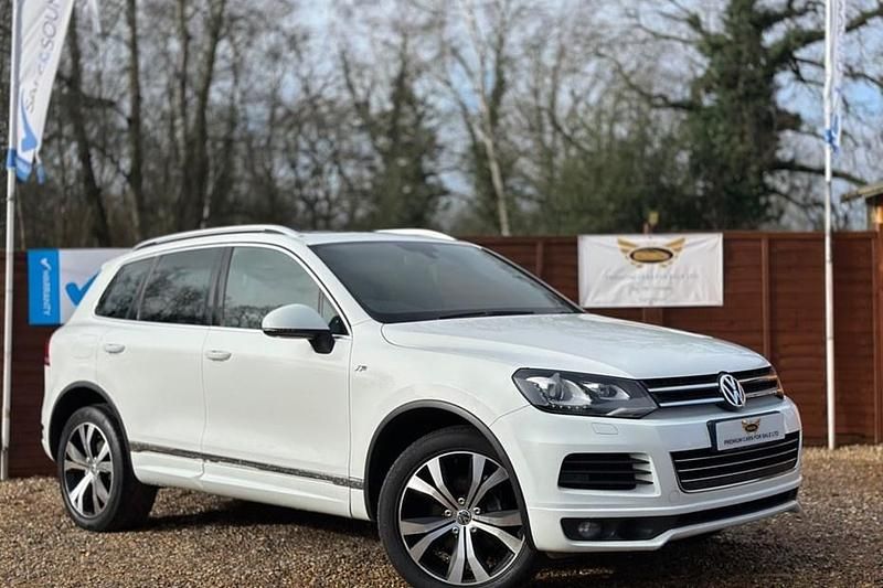 Used VW Touareg R-line 245 HP (180 kW) 2013 White SUV