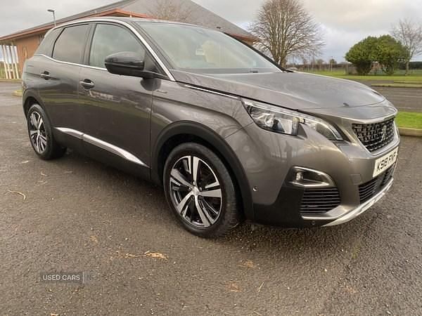 Used Peugeot 3008 GT-line 150 HP (110 kW) 2018 Grey Hatchback