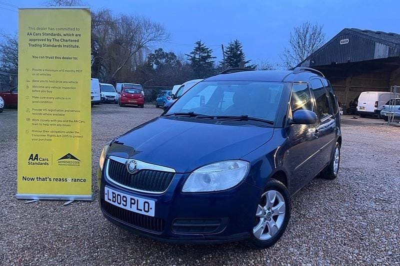 Blue Used 2009 Skoda Roomster SE MPV | £1,799 (Fair price) - Image 1/1