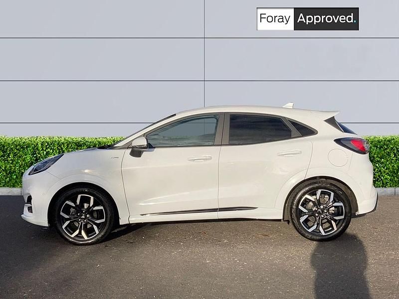 Used Ford Puma ST-Line X 123 HP (90 kW) 2020 Frozen white Coupe