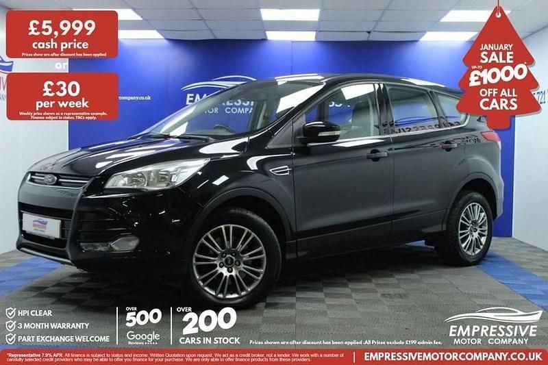 Black Used 2014 Ford Kuga Titanium SUV | £5,999 (Good price) - Image 1/4