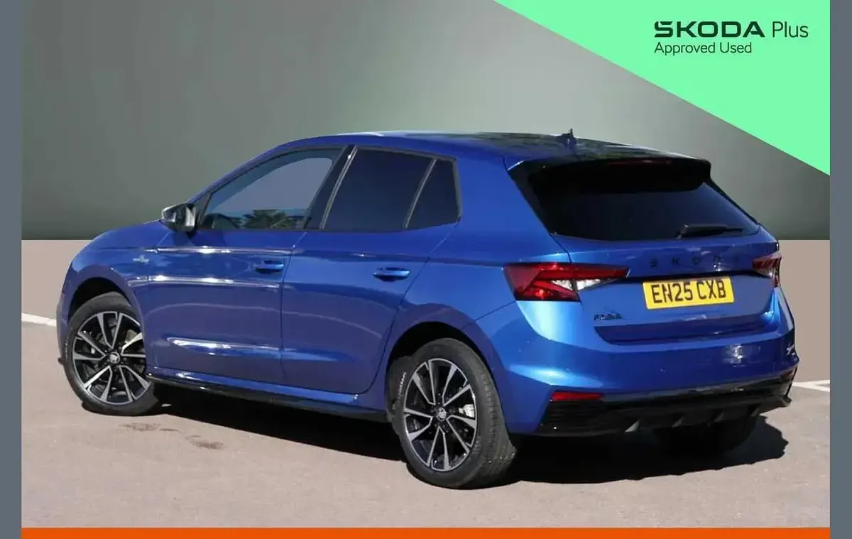 Used Skoda Fabia Monte Carlo 147 HP (108 kW) 2025 Blue Hatchback