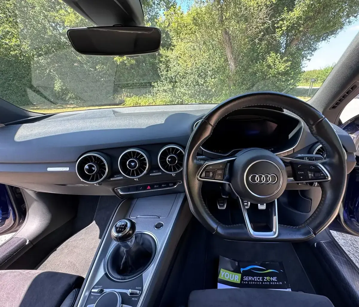 Used Audi TT Sport 230 HP (169 kW) 2015 Blue Coupe