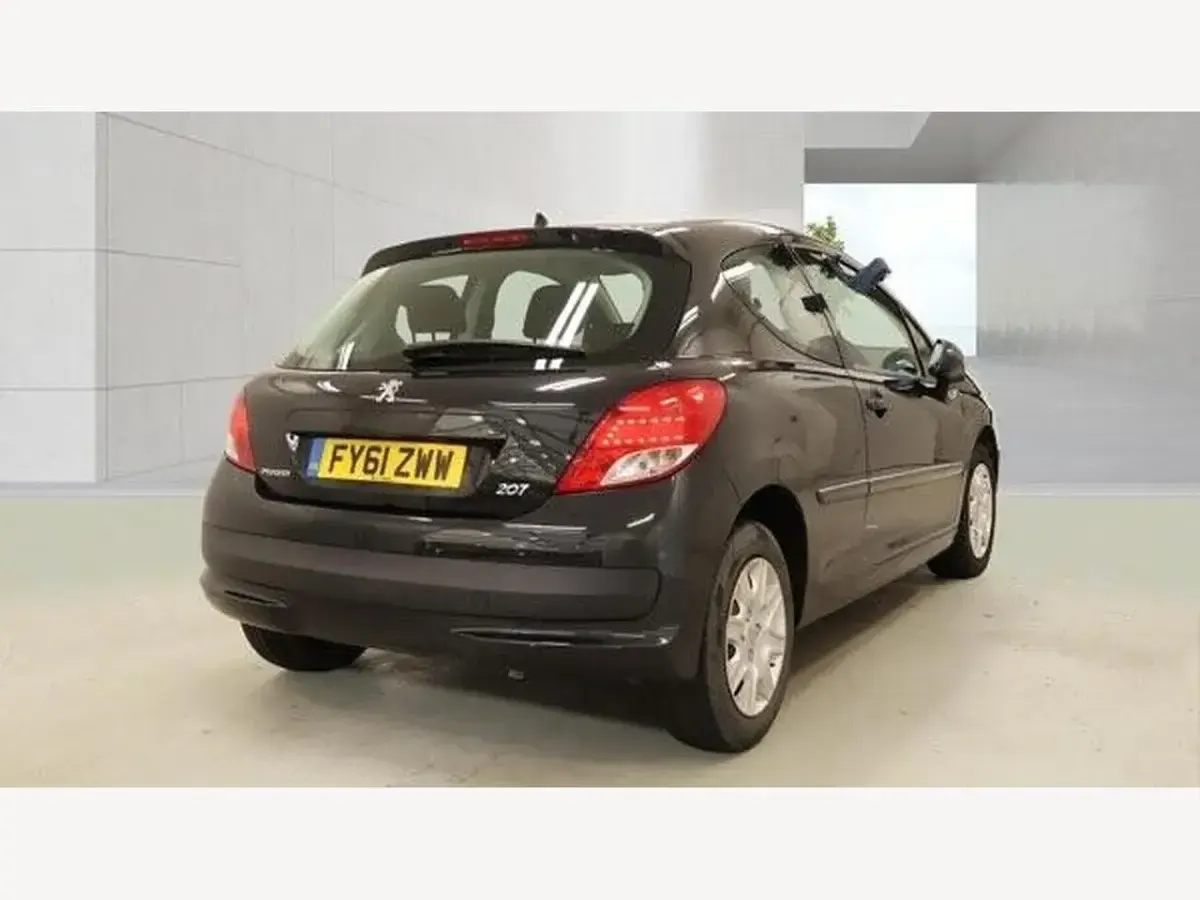 Used Peugeot 207 Active 2011 Black Hatchback