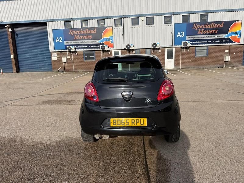 Used Ford Ka Zetec 2016 Black Hatchback