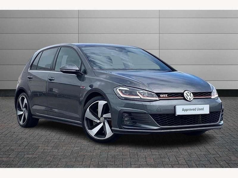 Grey Used 2019 VW Golf VII GTI Hatchback | £21,395 (Fair price) - Image 1/4