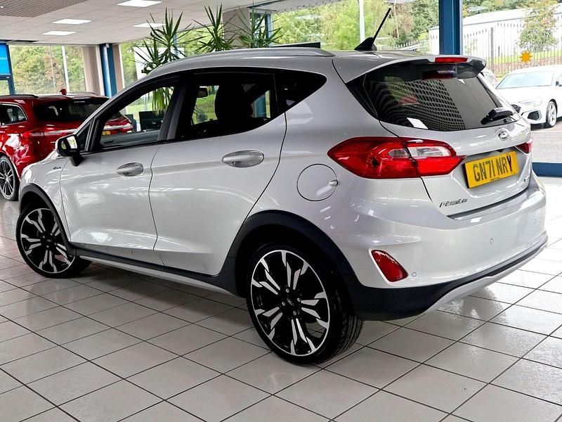 Used Ford Fiesta Active X 2021 Moondust silver Hatchback
