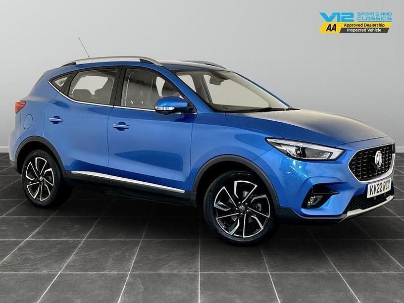 Blue Used 2022 MG ZS Exclusive Hatchback | £13,295 (Good price) - Image 1/2