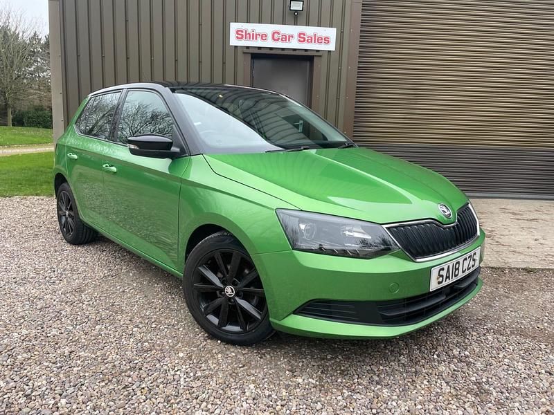 Used Skoda Fabia Colour Edition 2018 Green Hatchback