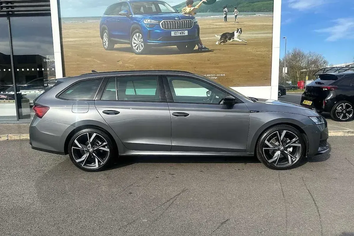 Used Skoda Octavia SportLine 147 HP (108 kW) 2025 Graphite grey metallic Estate