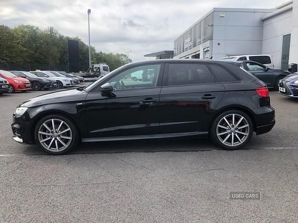 Used Audi A3 Black Edition 150 HP (110 kW) 2018 Black Hatchback