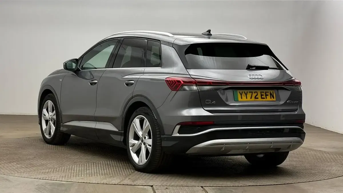 Used Audi Q4 e-tron S-Line 150 kW (204 HP) 2022 Grey SUV