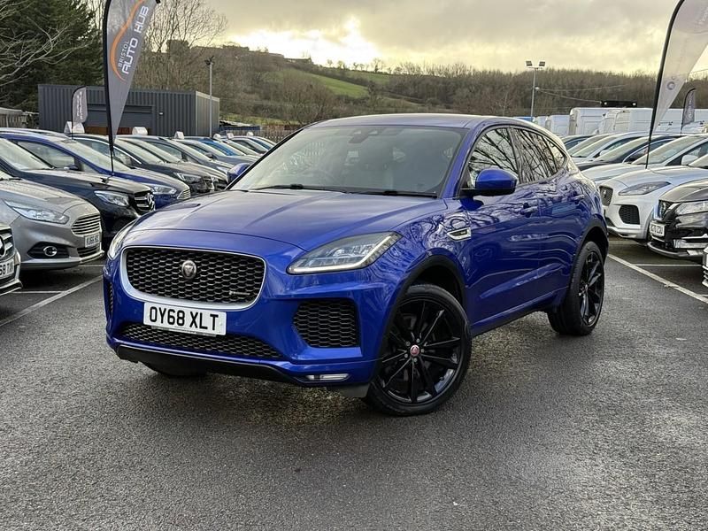 Used Jaguar E-Pace R-Dynamic 240 HP (176 kW) 2018 Blue SUV