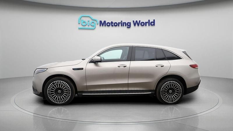 Used Mercedes EQC400 AMG line 300 kW (408 HP) 2023 Silver SUV