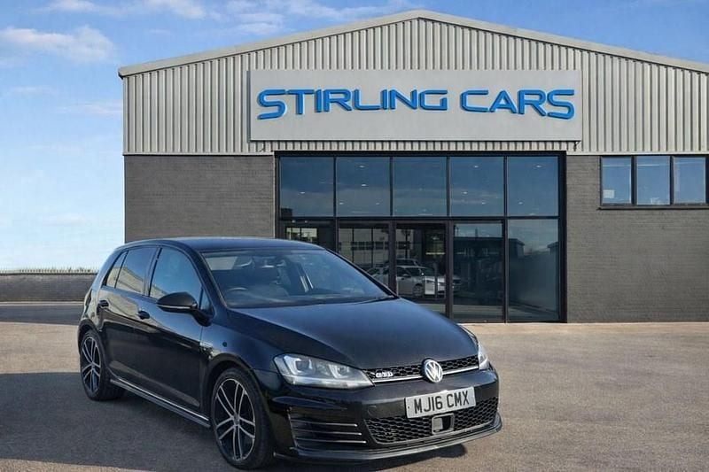 Black Used 2016 VW Golf VII GTD Hatchback | £8,489 (Good price) - Image 1/1