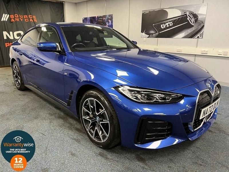 Used BMW i4 M Sport 250 kW (340 HP) 2022 Blue Sedan