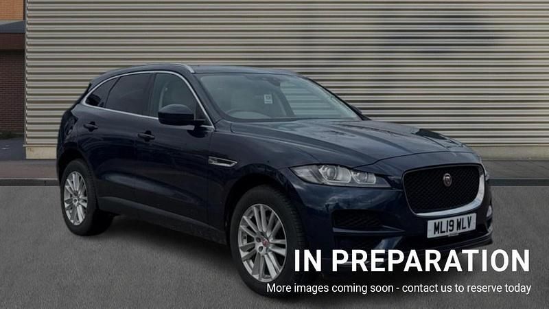 Blue Used 2019 Jaguar F-Pace Portfolio SUV | £22,990 (Fair price) - Image 1/4