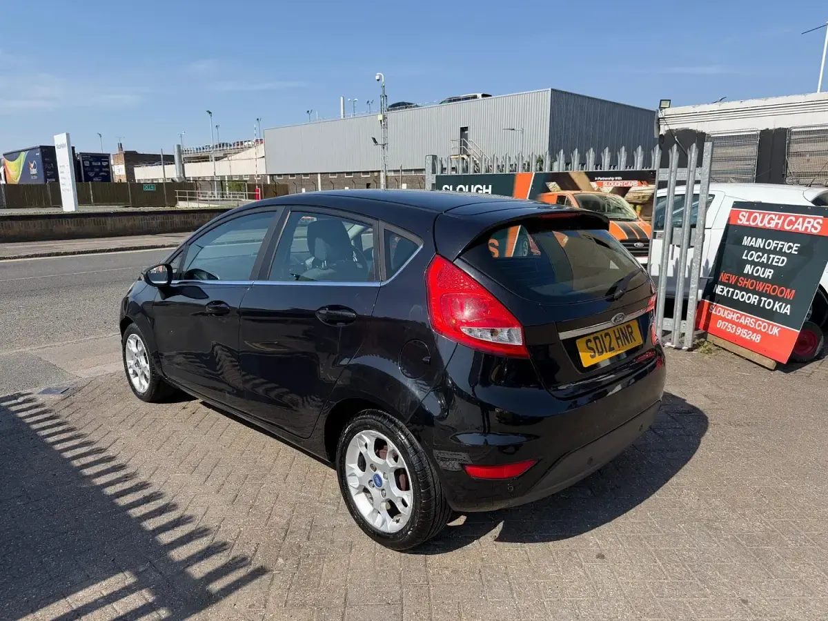 Used Ford Fiesta Zetec 2012 Black Hatchback