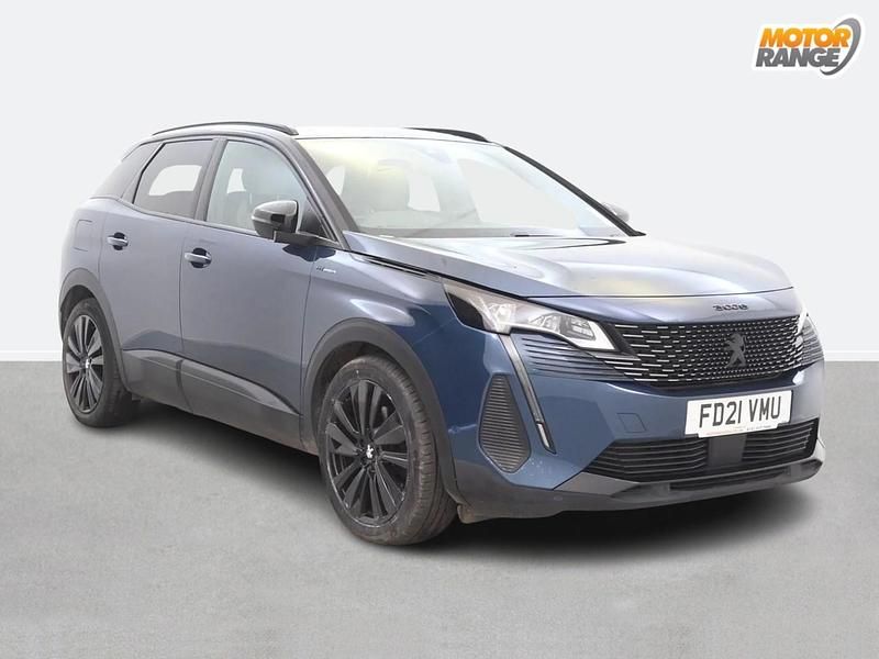Used Peugeot 3008 Premium 300 HP (220 kW) 2021 Blue Hatchback
