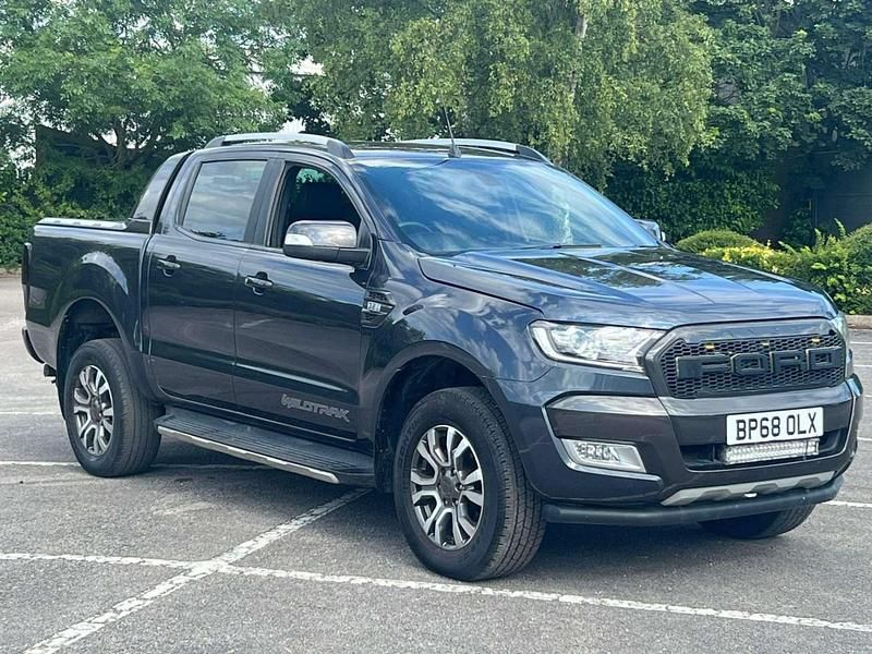 Grey Used 2018 Ford Ranger Wildtrack Pickup | £15,990 (Fair price) - Image 1/3
