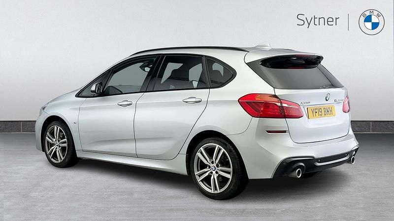 Used BMW 220 Active Tourer M Sport 187 HP (137 kW) 2019 Silver MPV