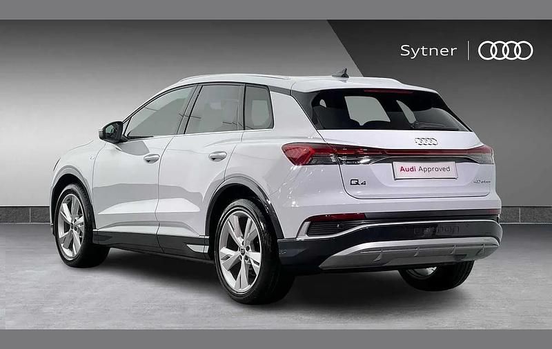 Used Audi Q4 e-tron S-Line 150 kW (204 HP) 2026 White SUV