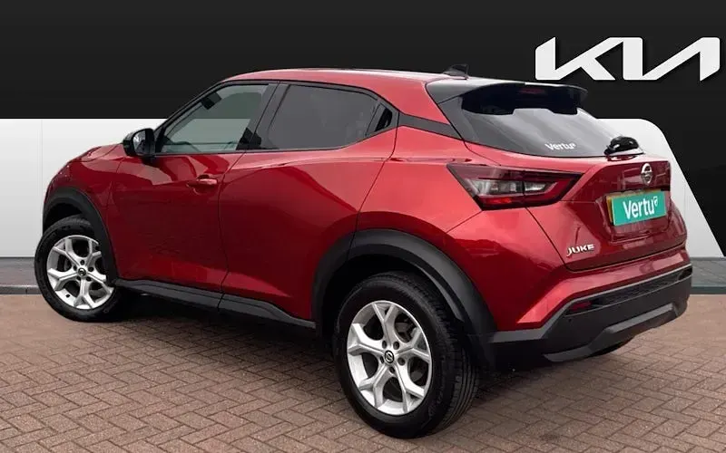 Used Nissan Juke N-Connecta 117 HP (86 kW) 2020 Red SUV