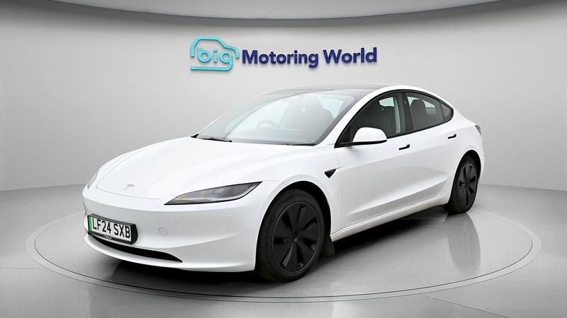 Used Tesla Model 3 RWD 208 kW (283 HP) 2024 White Sedan