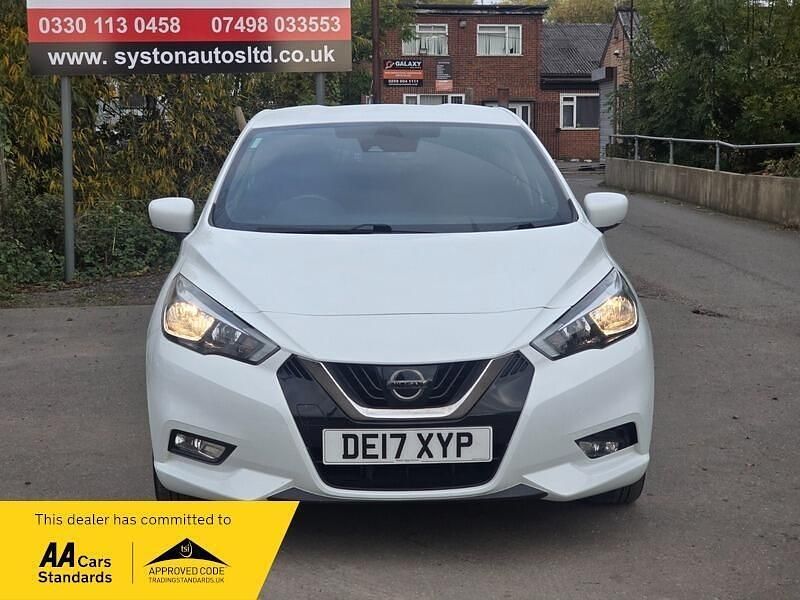 Used Nissan Micra N-Connecta 2017 White Hatchback