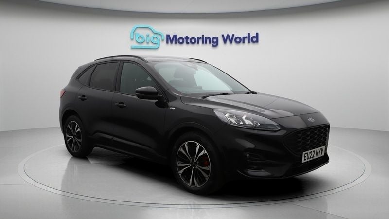 Black Used 2022 Ford Kuga ST-Line X SUV | £18,500 (Fair price) - Image 1/4