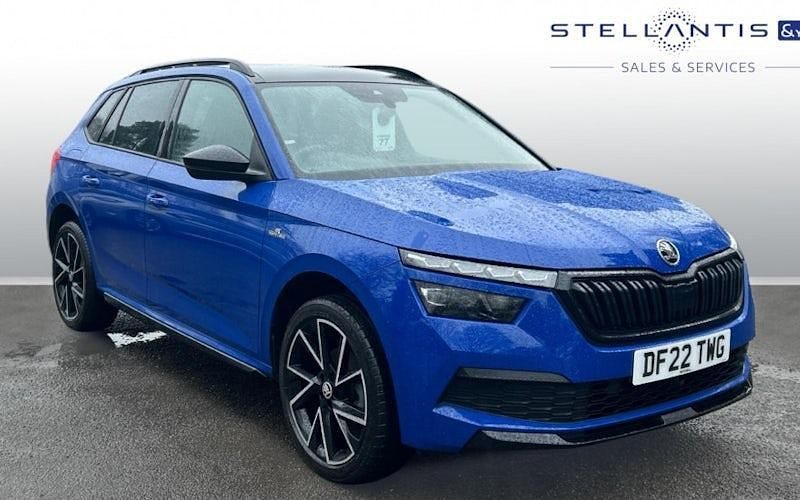 Used Skoda Kamiq Monte Carlo 150 HP (110 kW) 2022 Blue SUV