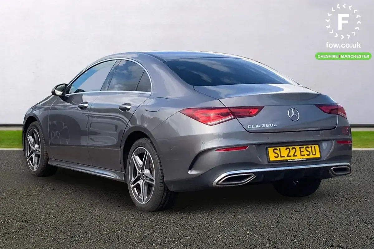 Used Mercedes CLA250e Active 2022 Grey Coupe